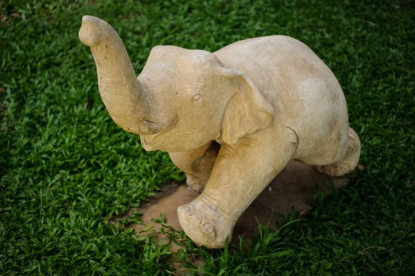 White Elephant statue in Thailand