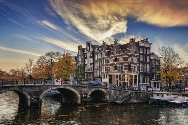 Sunset, Autumn, Amsterdam ...