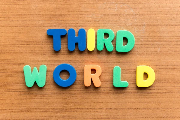 Third world colorful word