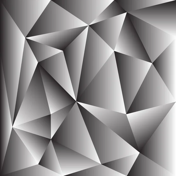 Abstract black polygon for background