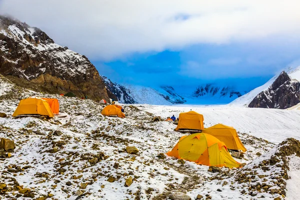 Base Camp of High Altitude Expedition