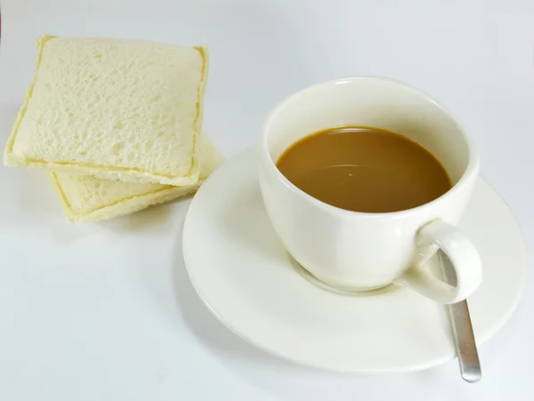 Coffee and sandwich