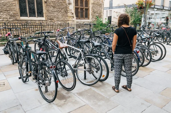 Parking for bicycles in Cambridge