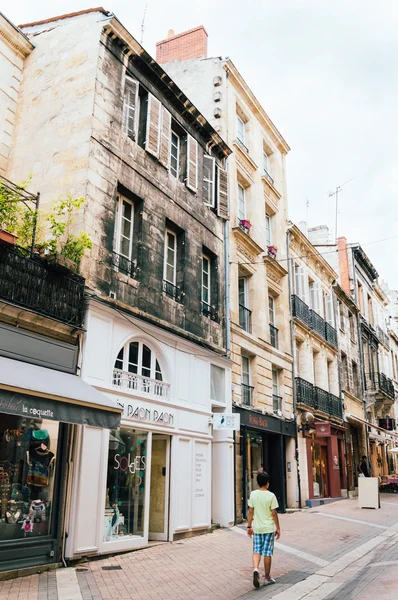 Commercial street in Bordeaux