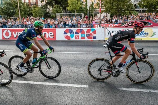 Cyclist race La Vuelta