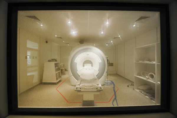 MRI scanner room in hospital