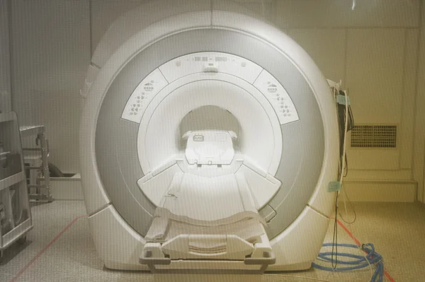 MRI scanner room in hospital