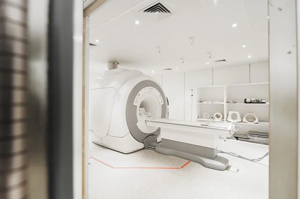 MRI scanner room in hospital