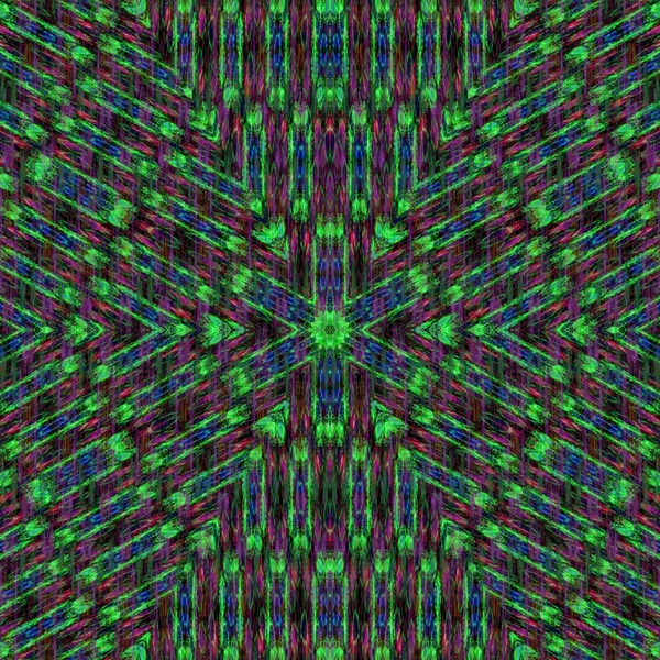 Background with structure coarsely woven textiles in green, purple, red and blue