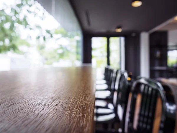 Table top counter Bar with seats Restaurant background