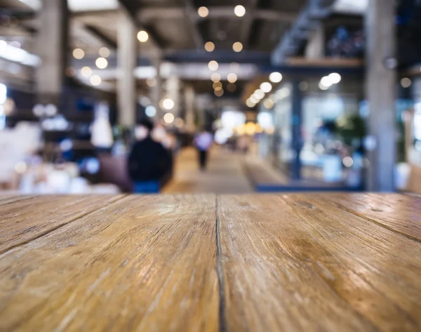 Table top counter Bar Blurred Shop Retail background