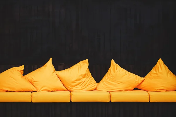 Yellow sofa