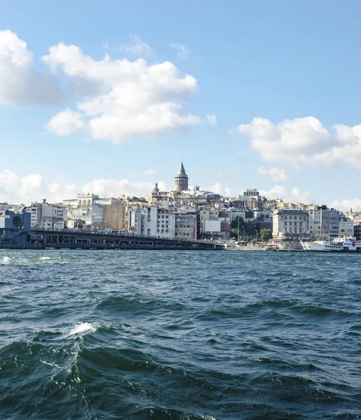 Galata Bridge and Galata Tower in the background, Istanbul views