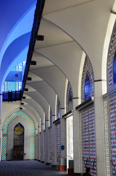 Interior of Sultan Salahuddin Abdul Aziz Shah Mosque a.k.a Shah Alam Mosque