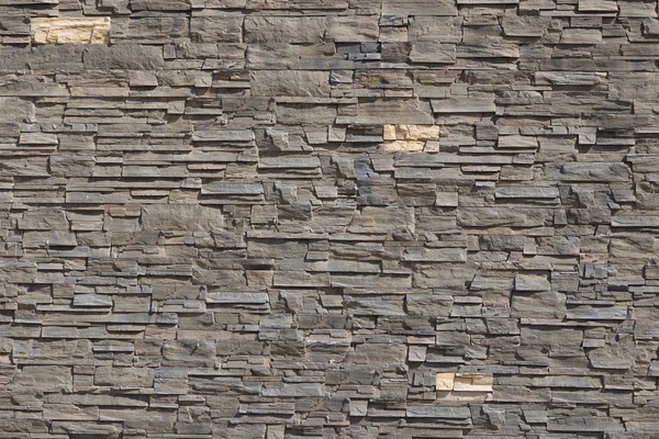 Pattern wall from decorative stones