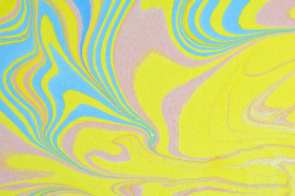 Japanese paper. Paper marbling pattern