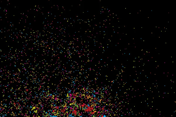 Colorful celebration confetti background