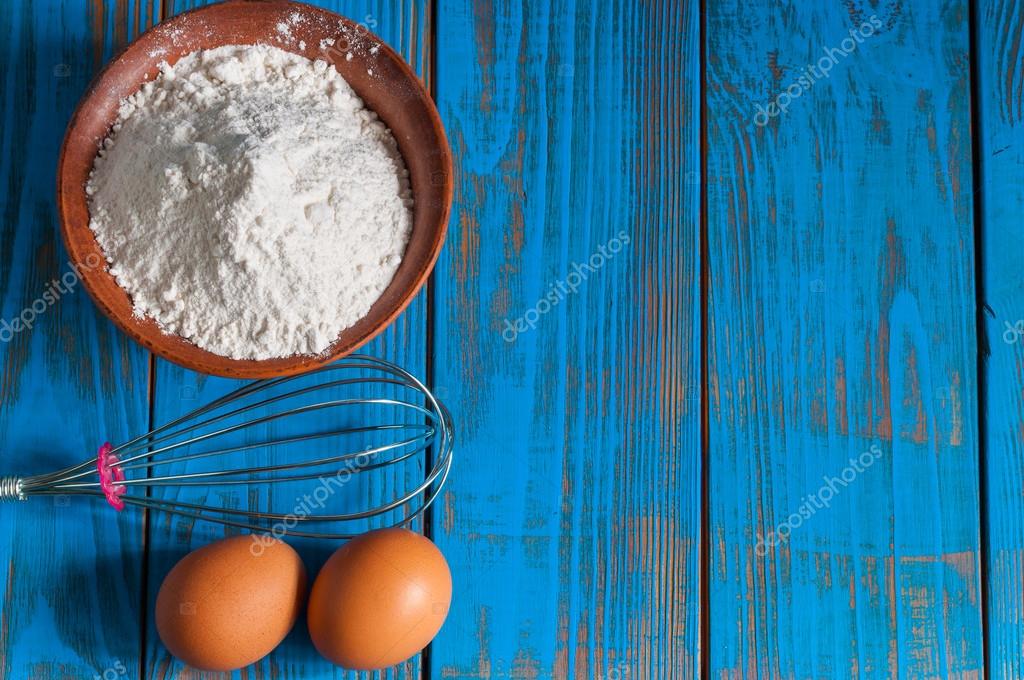 Bakken taart in landelijke keuken deeg recept ingrediënten ...