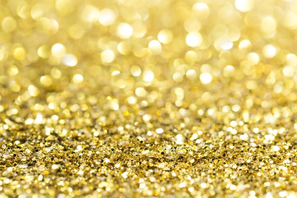 Gold abstract glitter background with copy space