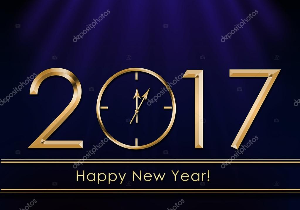 feliz a 241 o nuevo 2017 a 241 o nuevo reloj foto de stock feliz a 241 o nuevo 2017 a 241 o nuevo reloj foto de stock