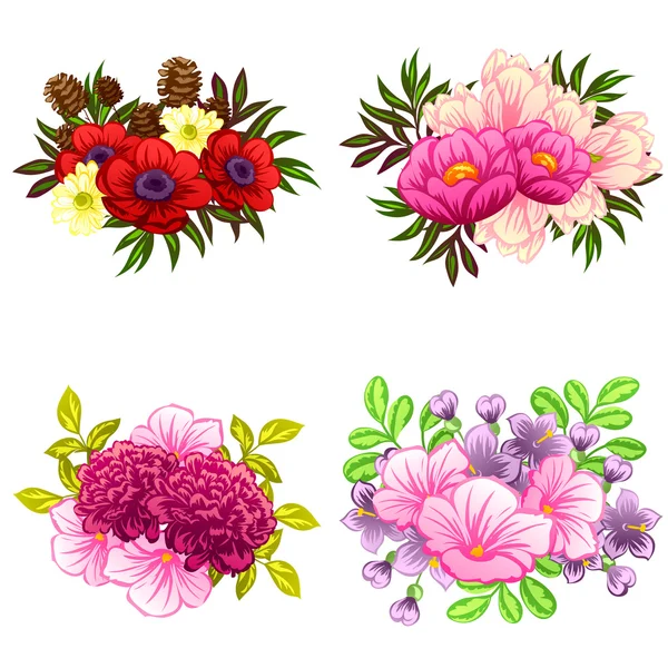 Flower bouquet set