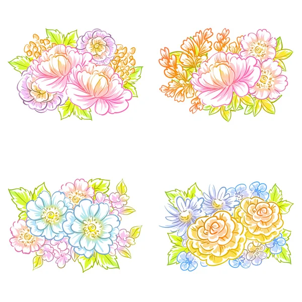 Flower bouquet set