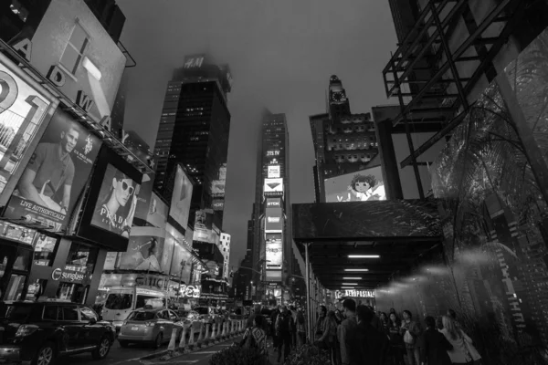 Night Traffic at Times Square, Midtown Manhattan New York City