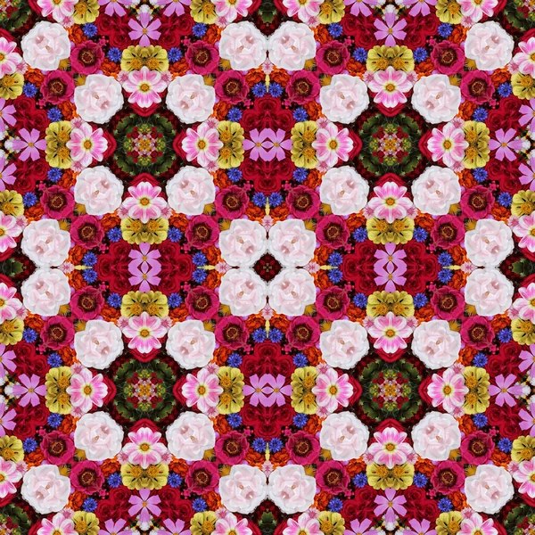 Flower background, the top view.