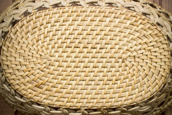 Abstract wicker basket