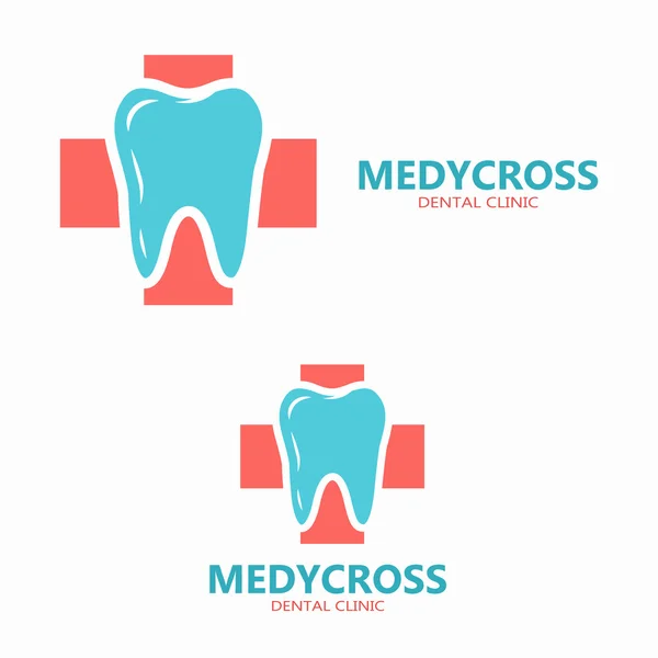 Health, medical or dental logo. Vector tooth icon