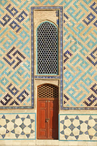 Mausoleum of Khoja Ahmed Yasavi in Turkistan, Kazakhstan.