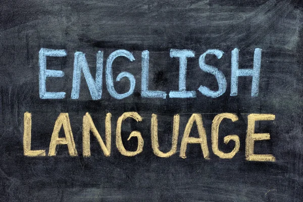English language. English Language on blackboard