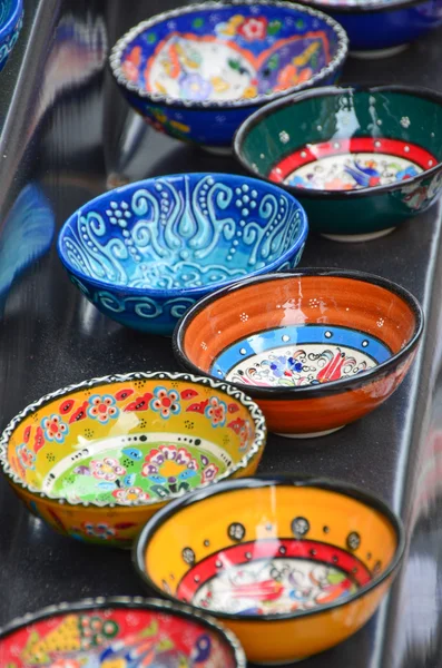 Handmade colored  plates