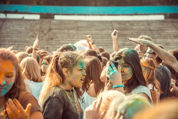 PENZA, RUSSIA - SEPTEMBER 6, 2015: Come on, let\'s dance and have fun