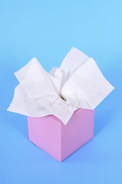 Pink tissue box