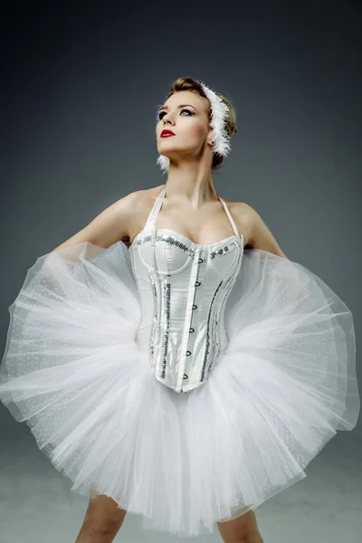 Female classic ballet dancer