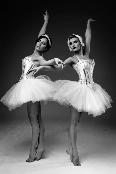 Two classic ballet dancers