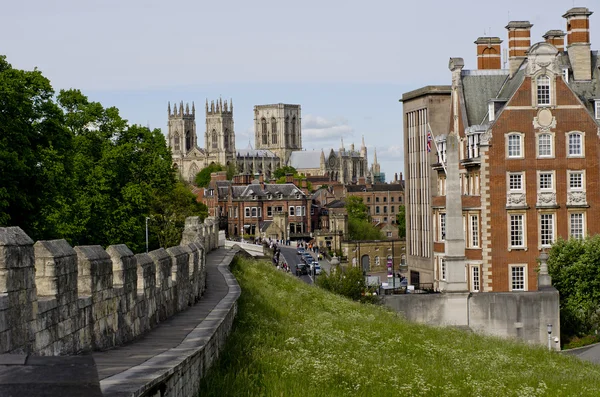 Fortified Cities,York Bar Walls with York Minster in the background,York, UK