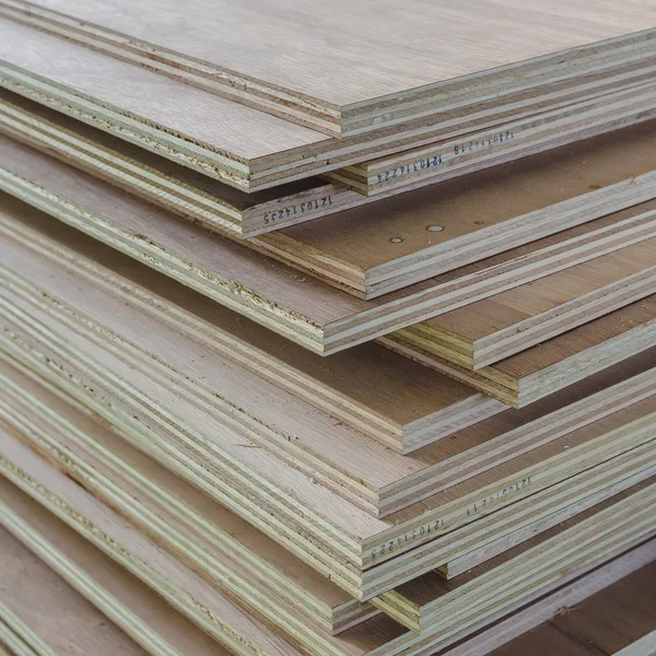 Layer of Industrial Plywood as background