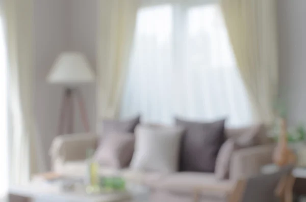 Blur image of modern living room
