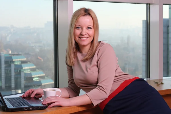 Business women in an office