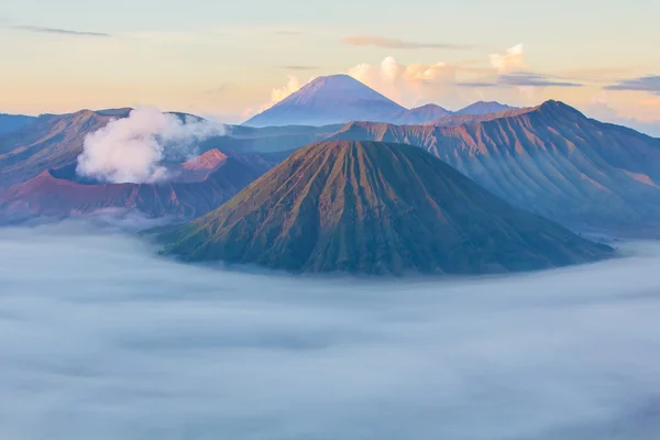 Bromo mountain in East Java, Indonesia