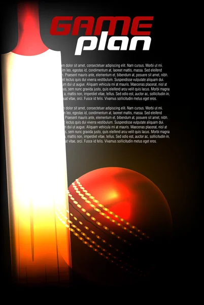 Cricket Ball and Bat