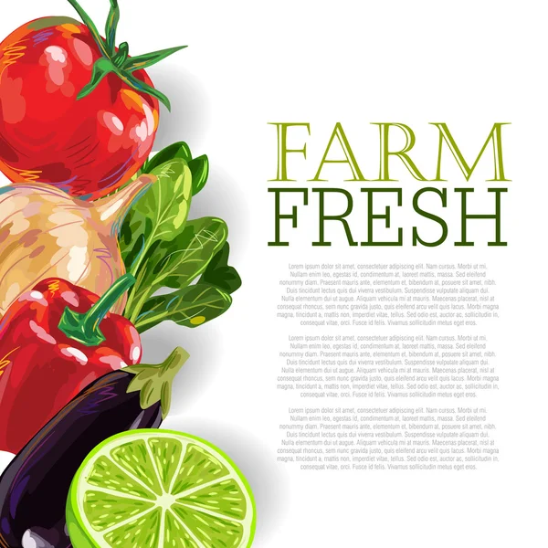 Fresh Vegetables background