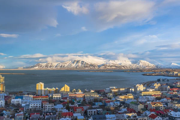 Reykjavik, Iceland - arial view