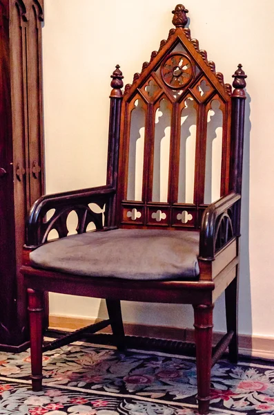 Antique chair in Gothic style
