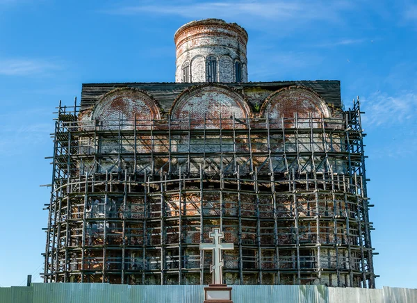 The reconstruction of the Cathedral in Kholmogory