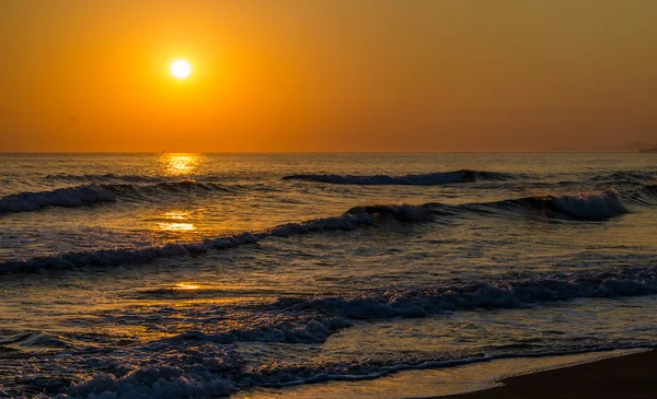 Sunrise over the Aegean sea