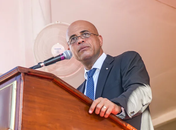President of Haiti, Michel Martelly