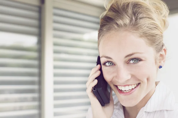 Woman using phone